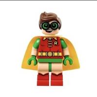 Custom LEGO Robin Minifigure DC Batman Sidekick With Cape