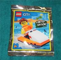 LEGO CITY: Cool Guy on Jetski Polybag Set 952008 BNSIP