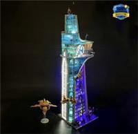 LED Light Compatible For Avengers Tower 76269 Building Blocks (LED KIT ONLY)