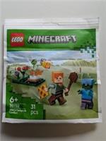 LEGO Minecraft 30732 Alexs Camp Fire Conflict - Brand new - Free P&P