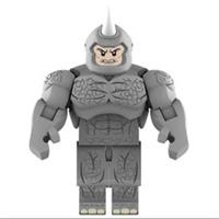 Custom LEGO Marvel Rhino BigFig Minifigure Spider-Man Villain Figure 7cm