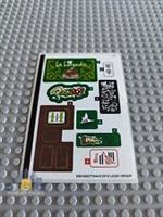 Lego Friends STICKER SHEET ONLY for Lego set 41379 Heartlake City Restaurant