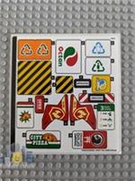 Lego Town City STICKER SHEET ONLY for Lego Set 60292 Town Centre - Brand New