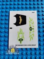 Lego Super Heroes STICKER SHEET ONLY for set 76012 Batman: The Riddler Chase