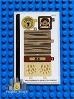 Lego Harry Potter STICKER SHEET ONLY for 75952 Newt's Case of Magical Creatures