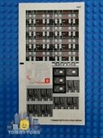Lego Star Wars STICKER SHEET ONLY for set 75055 Imperial Star Destroyer NEW RARE