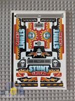 Lego Technic Race STICKER SHEET ONLY for Lego set 42106 Stunt Show Truck & Bike