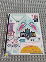 Lego Friends STICKER SHEET ONLY for Lego set 41429 Heartlake City Airplane - New