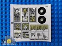Lego Monster Fighters STICKER SHEET ONLY for Lego Set 10228 Haunted House - New