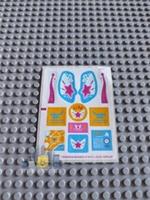 Lego Friends STICKER SHEET ONLY for Lego set 3063 Heartlake Flying Club - New