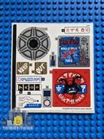 Lego Ninjago STICKER SHEET ONLY for Lego set 70640 S.O.G. Headquarters - New
