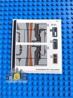 Lego Star Wars STICKER SHEET ONLY for Lego set 75178 Jakku Quadjumper - New