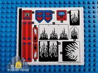 Lego Super Heroes STICKER SHEET ONLY for Lego set 76151 Venomosaurus Ambush