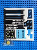 Lego Ninjago Movie STICKER SHEET ONLY for Lego Set 70611 Water Strider - New