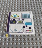 Lego Friends STICKER SHEET ONLY for Lego set 41443 Olivia's Electric Car - New