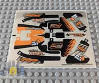 Lego Technic Model STICKER SHEET ONLY for Lego Set 42026 Black Champion Racer