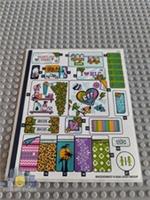 Lego Friends STICKER SHEET ONLY for Lego set 41395 Friendship Bus - Brand New