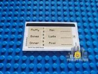 Lego Minecraft STICKER SHEET ONLY for Lego set 21144 The Farm Cottage - New