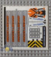 Lego Technic Construction STICKER SHEET ONLY for Lego Set 42062 Container Yard