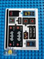 Lego Batman Movie STICKER SHEET ONLY for Lego set 70923 The Bat-Space Shuttle