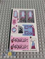 Lego Disney Princess STICKER for set 41152 Sleeping Beauty's Fairytale Castle