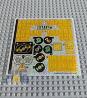 Lego Trolls STICKER SHEET ONLY for Lego set 41258 Vibe City Concert - Brand New