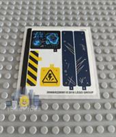 Lego Jurassic World STICKER SHEET ONLY for 75931 Dilophosaurus Outpost Attack