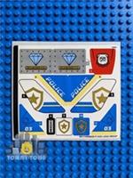 Lego City Police STICKER SHEET ONLY for Lego Set 60243 Police Helicopter Chase