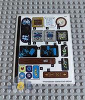 Lego Hidden Side STICKER SHEET ONLY for Lego set 70430 Newbury Subway - New
