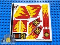 Lego Ninjago STICKER SHEET ONLY for Lego set 71704 Kai Fighter - Brand New
