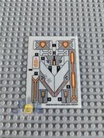 Lego Nexo Knights STICKER SHEET ONLY for Lego set 70327 The King's Mech - New