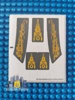 Lego Atlantis STICKER SHEET ONLY for Lego set 8078 Portal of Atlantis - New