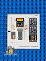 Lego Star Wars STICKER SHEET ONLY for Lego Set 75014 Battle Of Hoth - NEW RARE