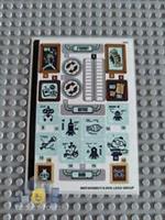 Lego Minions STICKER SHEET ONLY for Lego set 75551 Minions and Their Lair - New