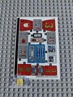 Lego Hidden Side STICKER SHEET ONLY for Lego set 70436 Phantom Fire Truck 3000