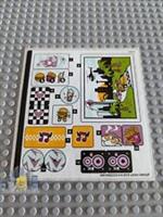 Lego Friends STICKER SHEET ONLY for Lego set 41349 Drifting Diner - Brand New