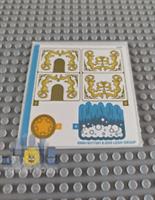 Lego Disney STICKER SHEET ONLY for Lego set 43184 Raya and Sisu Dragon - New