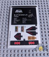 Lego Super Heroes STICKER SHEET for set 76188 Batman Classic TV Series Batmobile