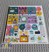 Lego Friends STICKER SHEET ONLY for Lego set 41450 Heartlake City Shopping Mall