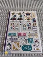 Lego Friends STICKER SHEET ONLY for Lego set 41684 Heartlake City Grand Hotel