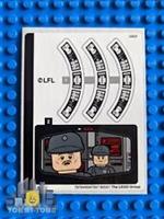 Lego Star Wars STICKER SHEET ONLY for Set 75296 Darth Vader Meditation Chamber