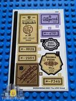 Lego Harry Potter STICKER SHEET ONLY for Lego Set 76391 Hogwarts Icons - New