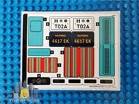 Lego Creator STICKER SHEET 1 ONLY for set 10279 Volkswagen T2 Camper Van(VW Bus)
