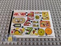 Lego Friends STICKER SHEET ONLY for Lego set 41701 Street Food Market - New