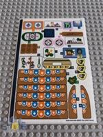 Lego Friends STICKER SHEET ONLY for Lego set 41702 Canal Houseboat - Brand New