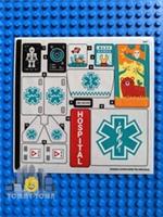 Lego Town City STICKER SHEET ONLY for Lego set 60330 Hospital - Brand New