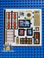 Lego Ninjago STICKER SHEET ONLY for Lego set 71767 Ninja Dojo Temple - Brand New
