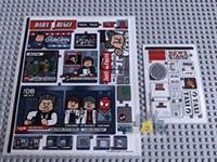 Lego Super Heroes STICKER SHEET 1 and 2 for Lego set 76178 Daily Bugle - New