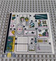 Lego Friends STICKER SHEET ONLY for Lego set 41709 Vacation Beach House - New