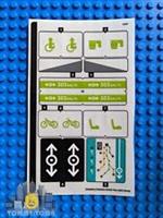 Lego Trains RC STICKER SHEET ONLY for Lego set 60337 Express Passenger Train NEW